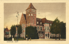 604185 Gezicht op het raadhuis (Het Rond 1) te Zeist.